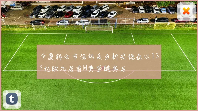 今夏转会市场热度分析安德森以135亿欧元居首M费紧随其后